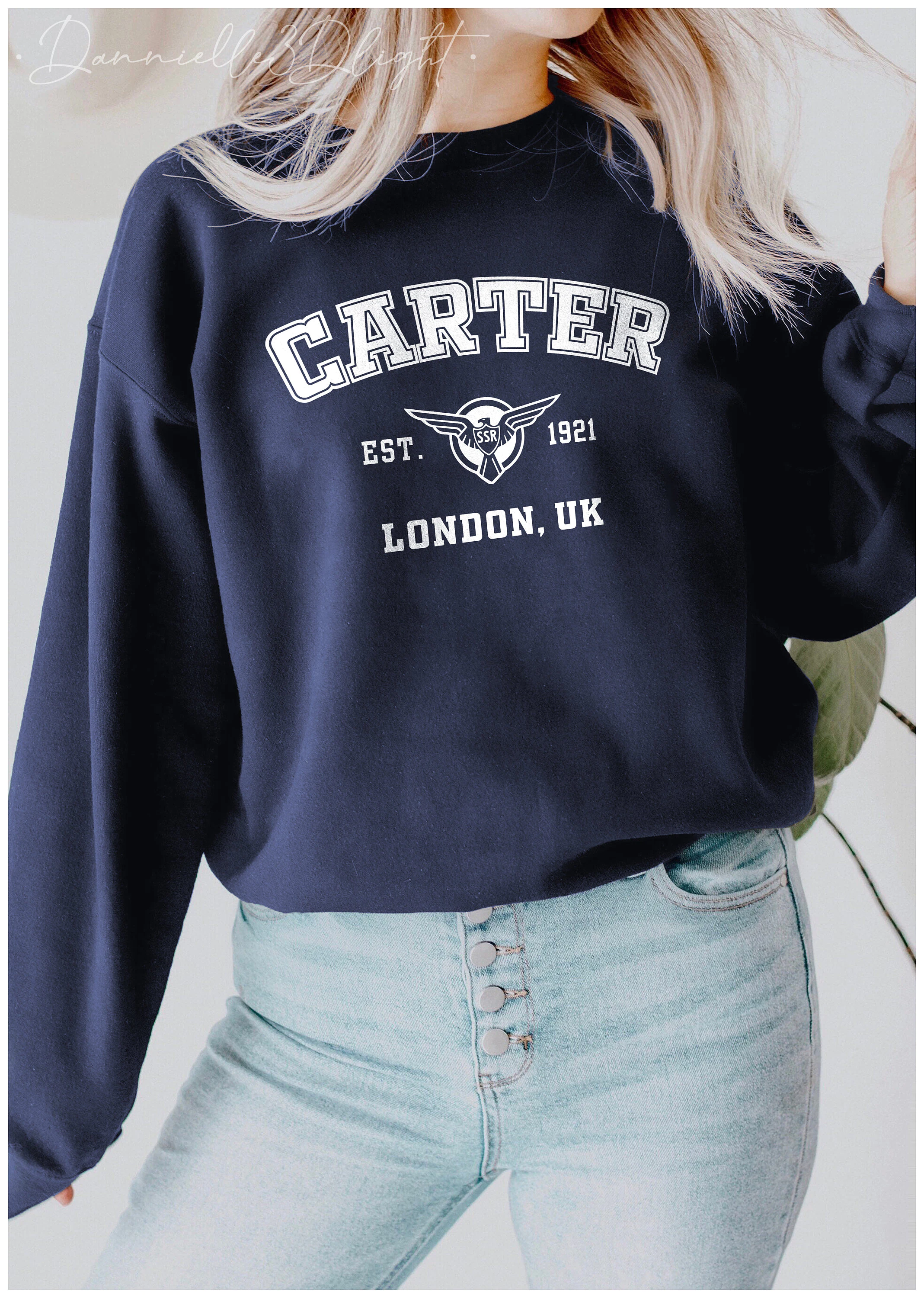 Captain Carter EST 1921 London Uk Unisex Sweatshirt