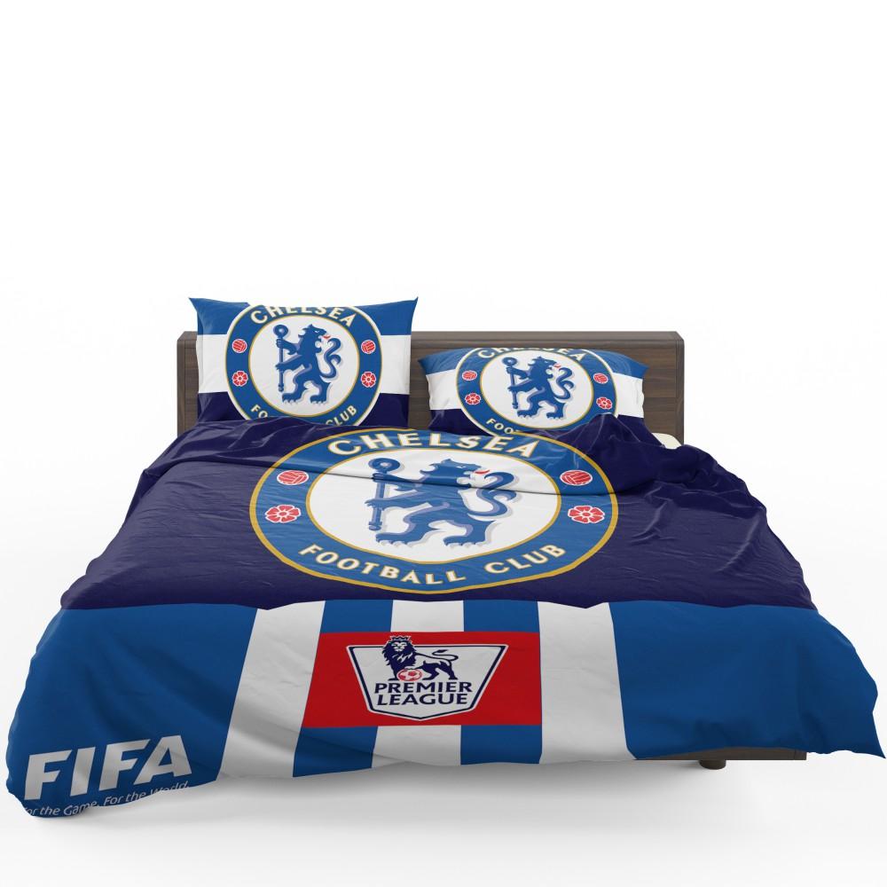 Chelsea Fc Premier League Football Bedding Set