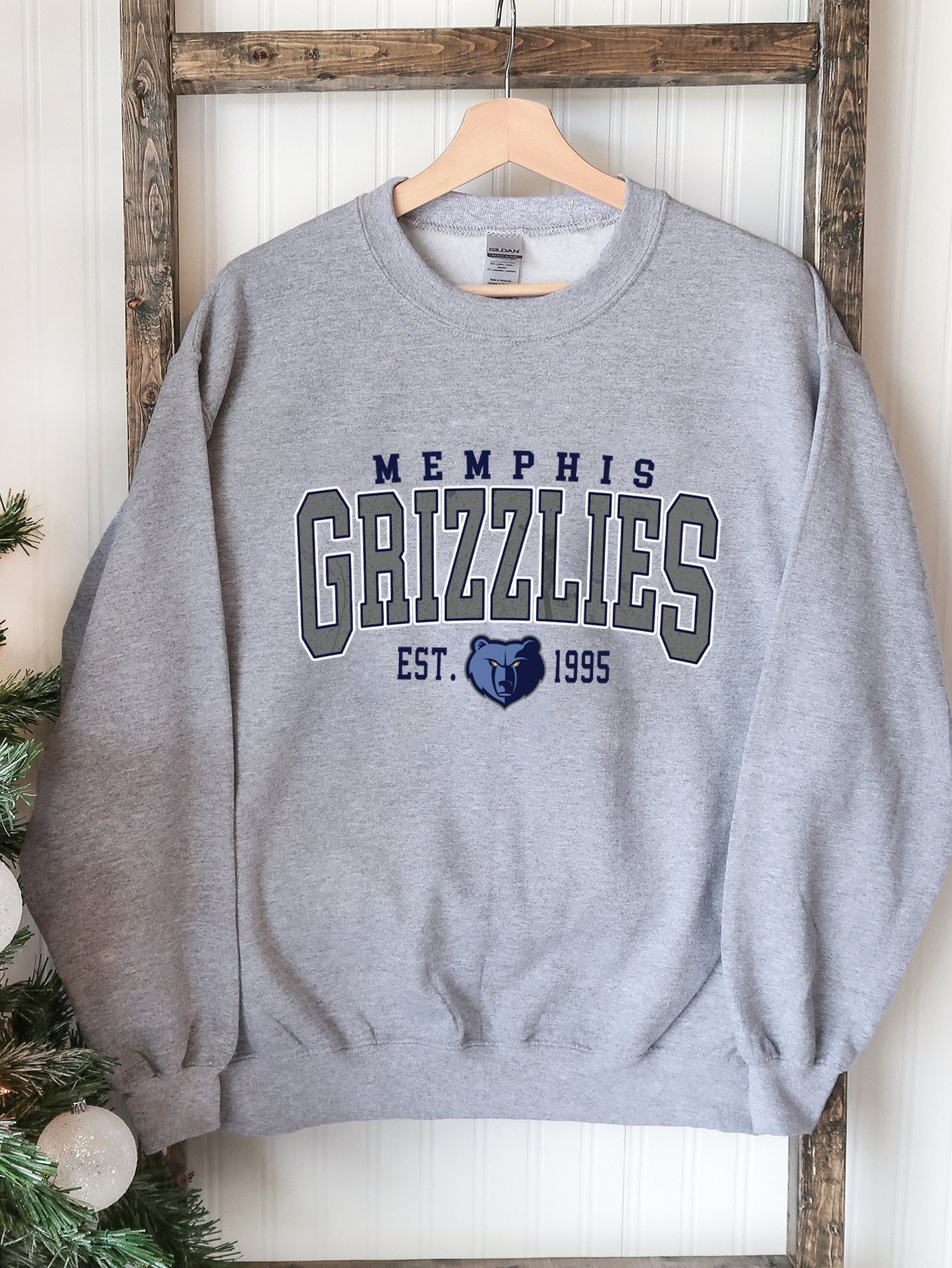 Classic Logo Memphis Grizzlies Est 1995 Unisex Sweatshirt - Beeteeshop