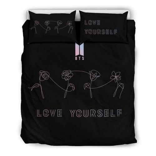 Classic Love Yourself Bts Bedding Set