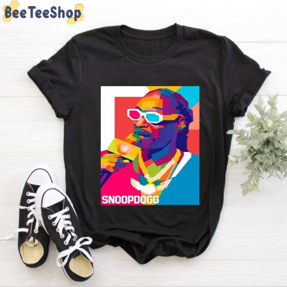 Color Retro Snoop Dogg Rapper Unisex T-Shirt