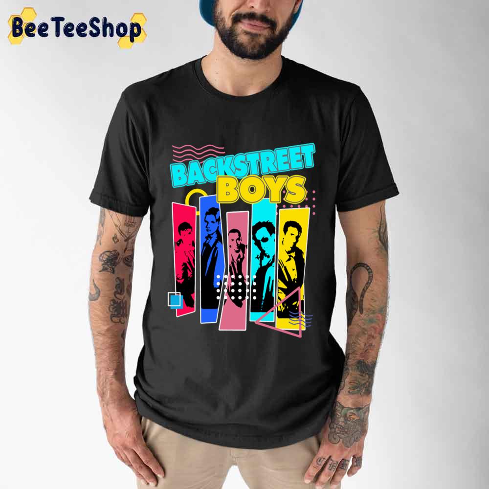 Colors Retro Backstreet Boys Unisex T-Shirt