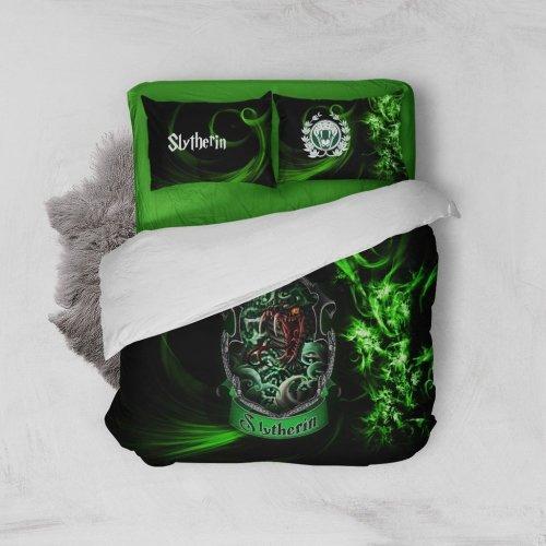 Cunning Like A Slytherin Harry Potter Bedding Set