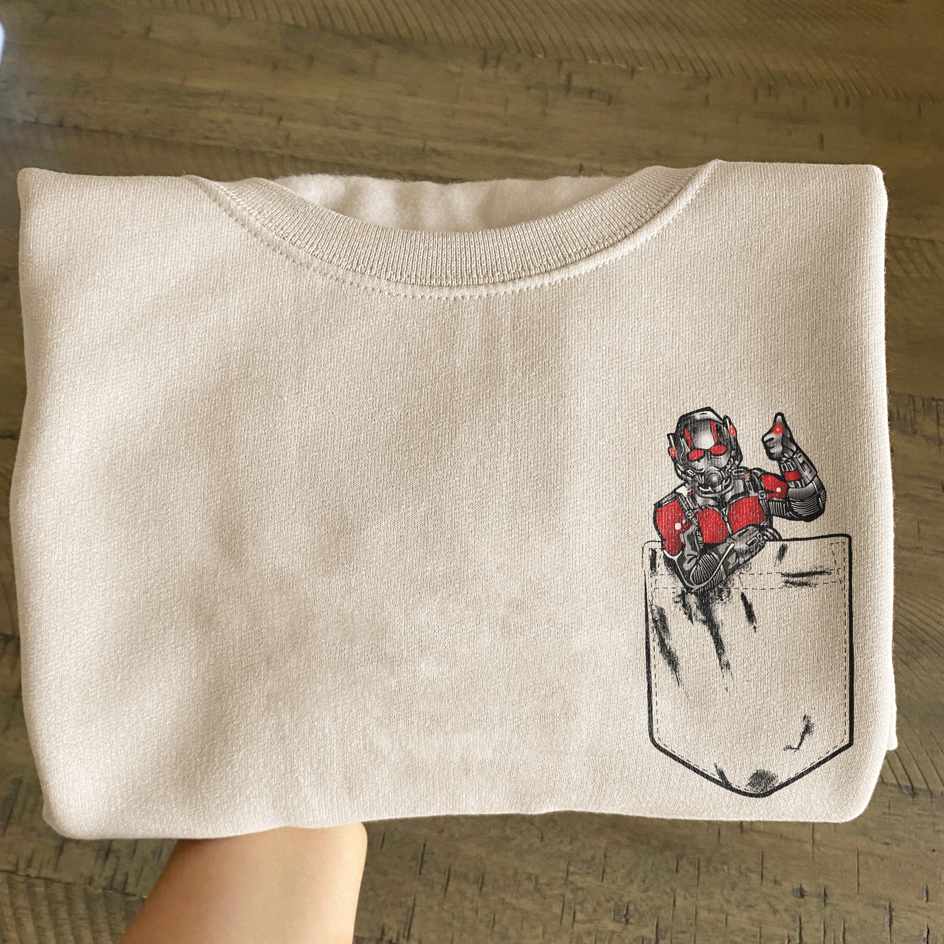 Cute Ant Man Pocket Unisex Sweatshirt