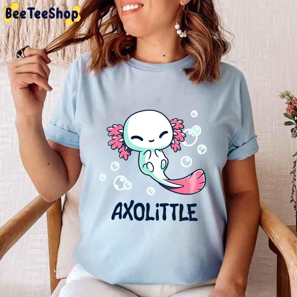 Cute Axolotl Axolittle Unisex T-Shirt