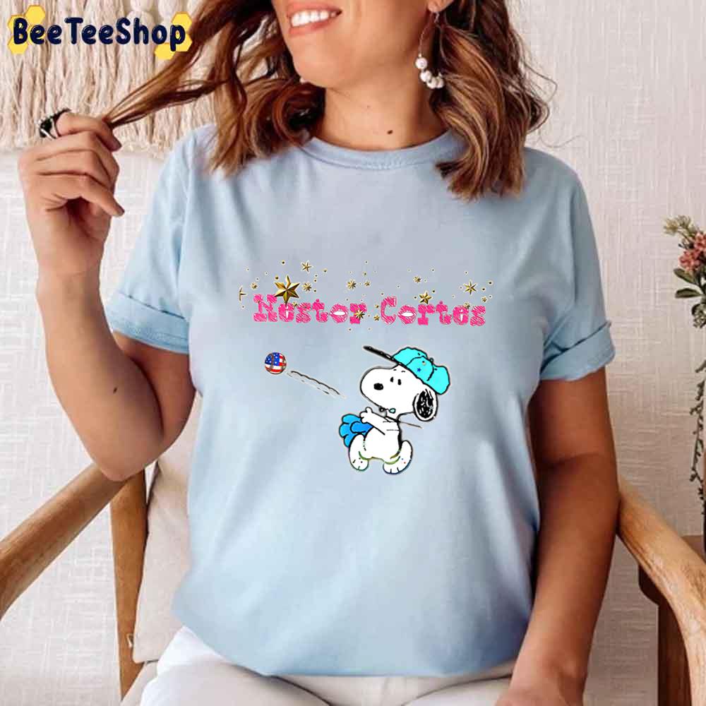 Cute Snoopy Play Baseball Nasty Nestor Unisex T-Shirt