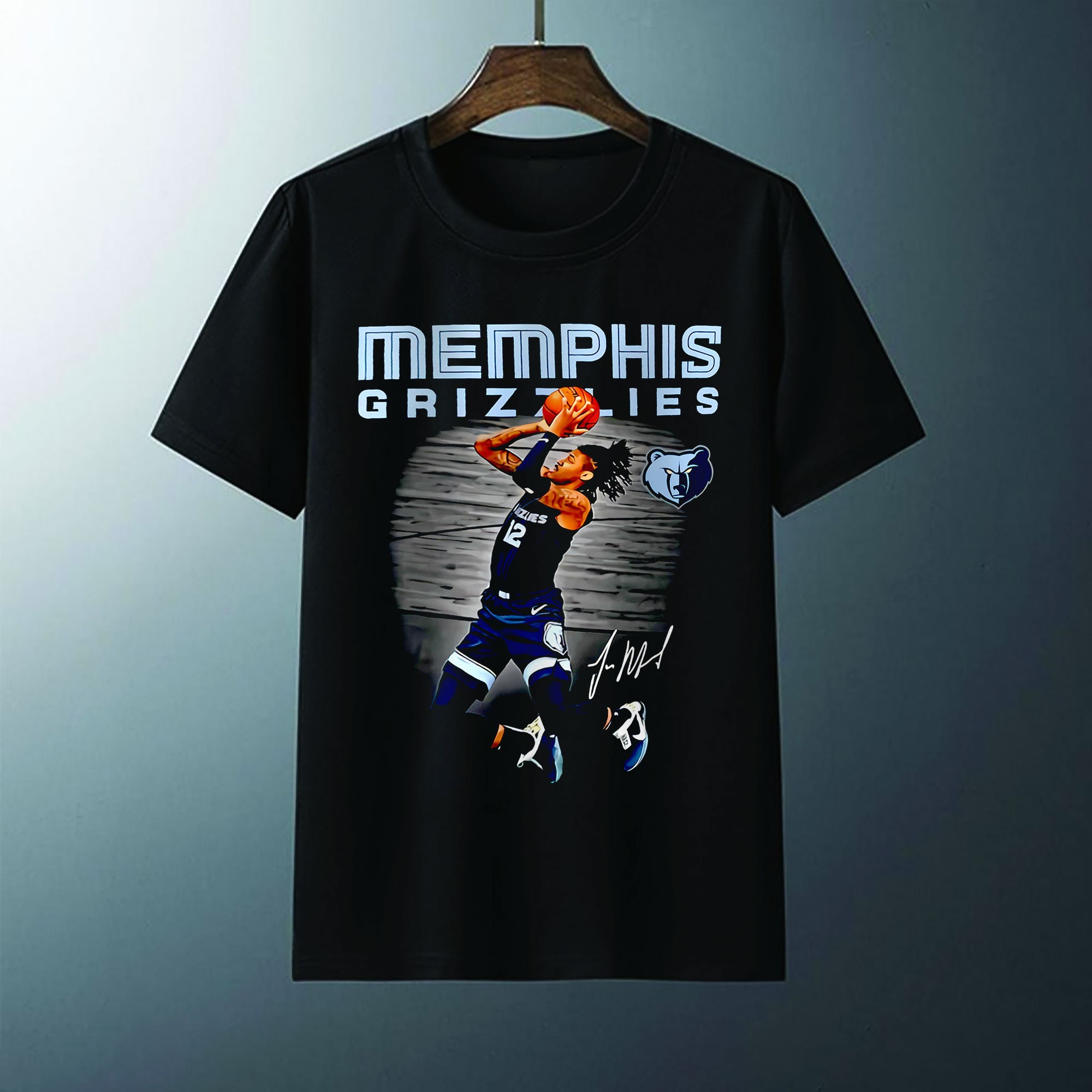 Ja Morant T-Shirt Memphis Grizzlies Basketball Shirt Unisex - TourBandTees