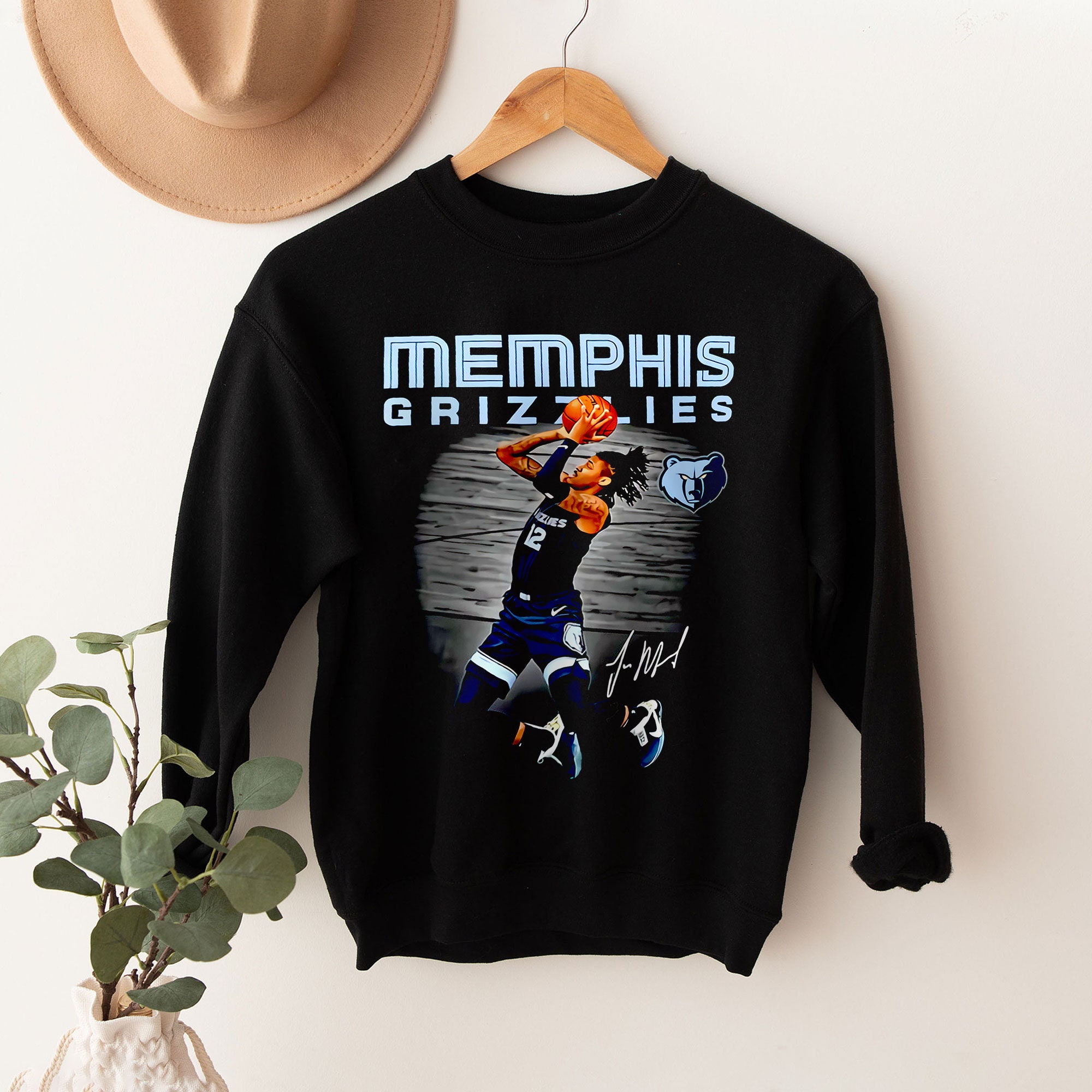 Men's Fanatics Branded Ja Morant Black Memphis Grizzlies 2022/23
