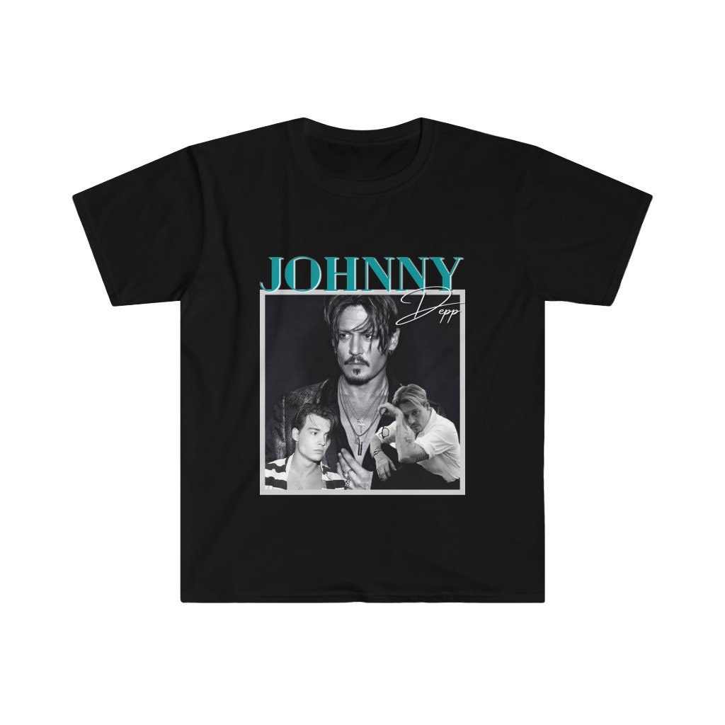 Dark Vintage Johnny Depp Unisex T-Shirt