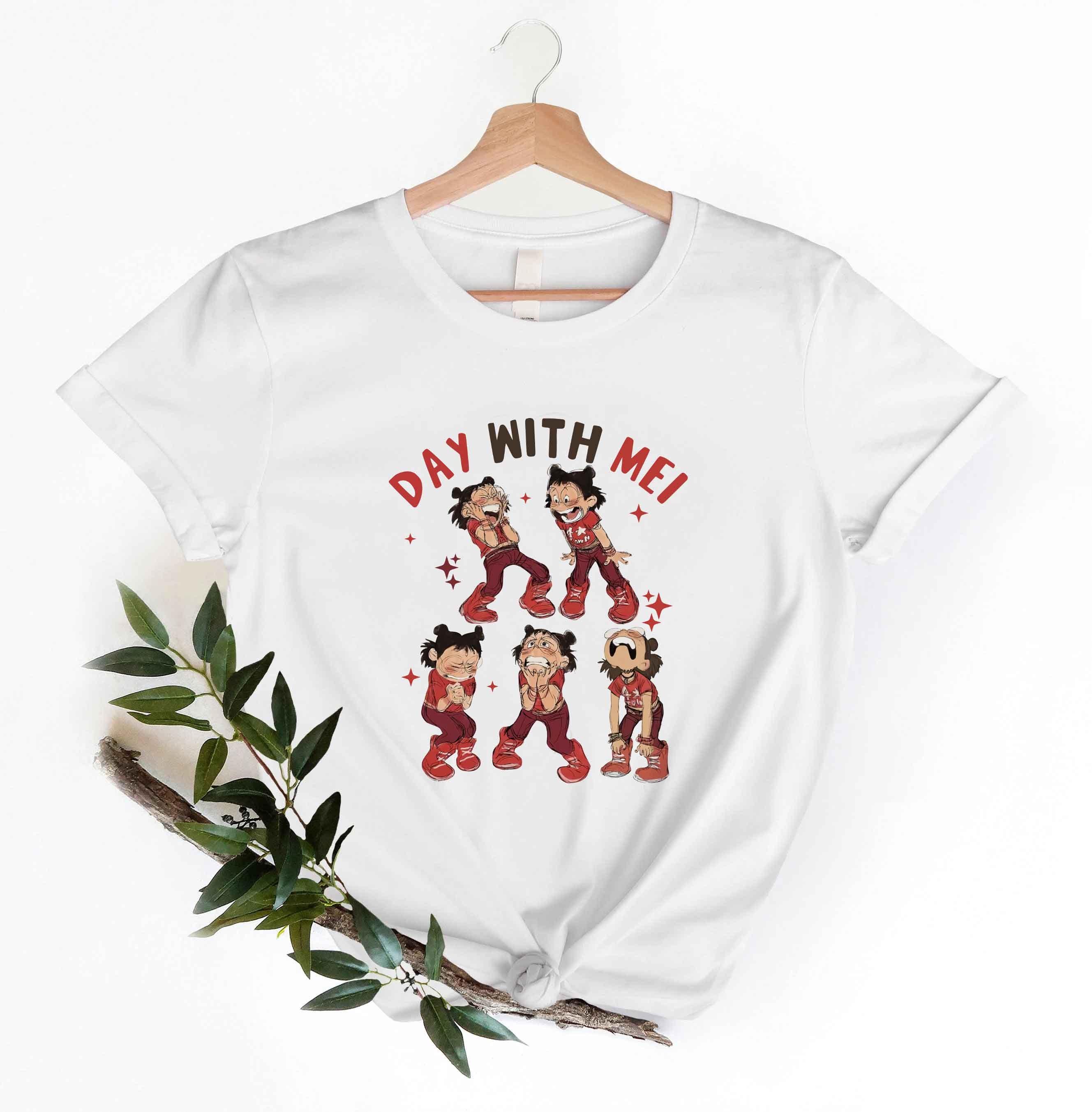 Day With Mei Turning Red Movie Unisex T-Shirt