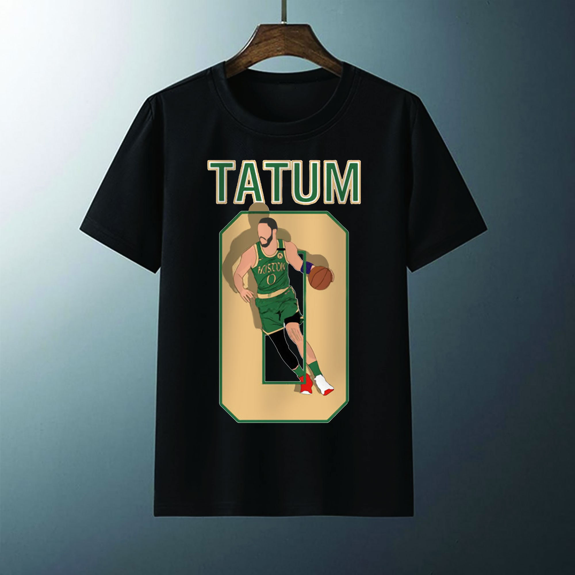 Digital Style Jayson Tatum Boston Celtics Basketball Sport Unisex T-Shirt