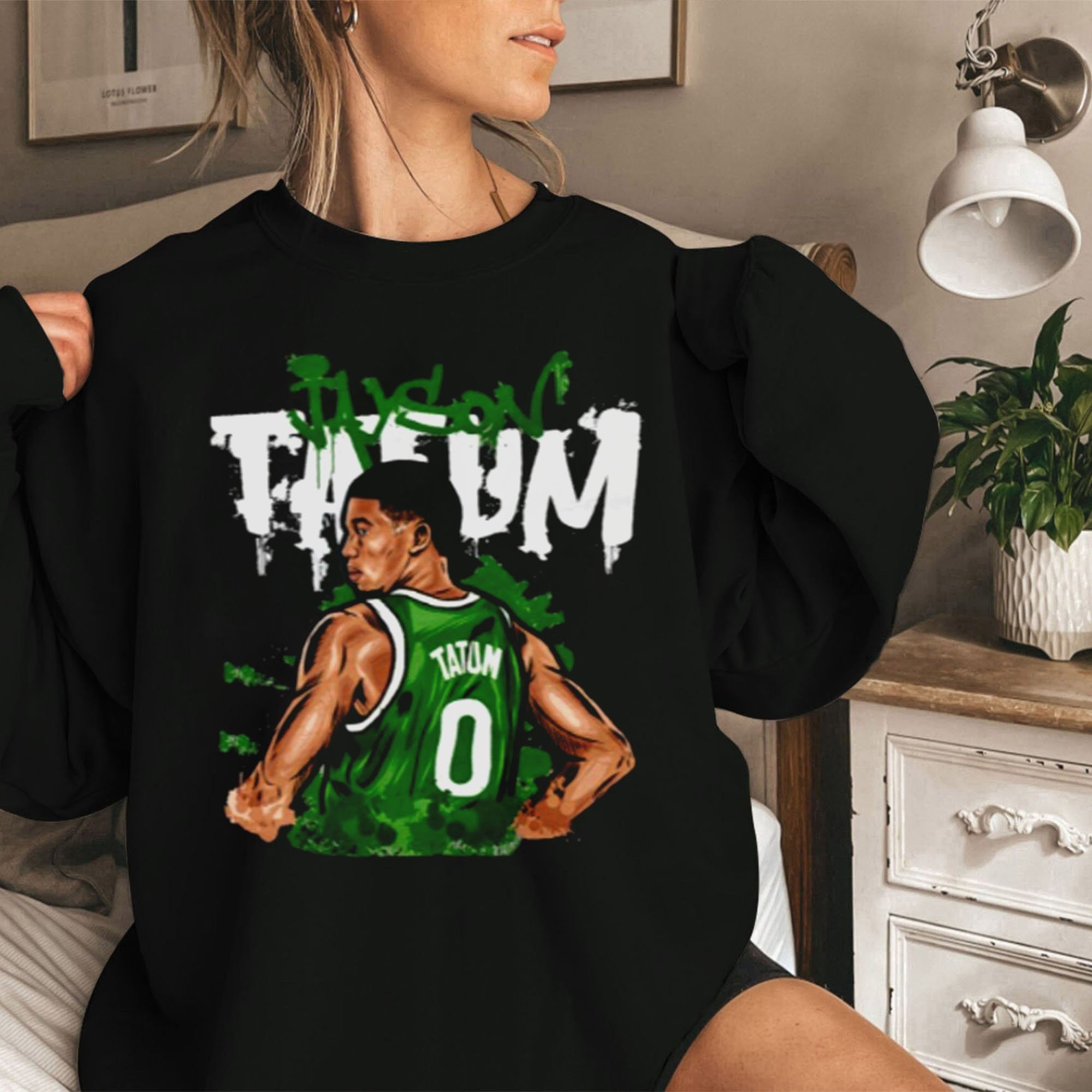 Digital Style Jayson Tatum Celtics Basketball Unisex T-Shirt