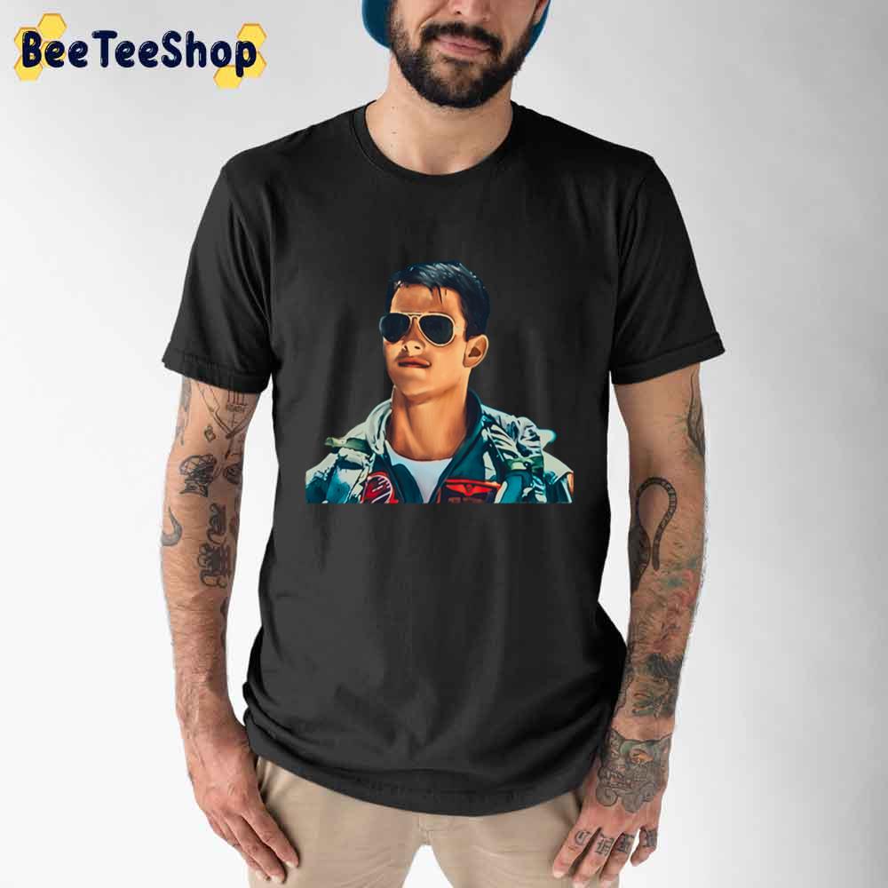 Digital Style Top Gun Maverick Tom Cruise Unisex T-Shirt