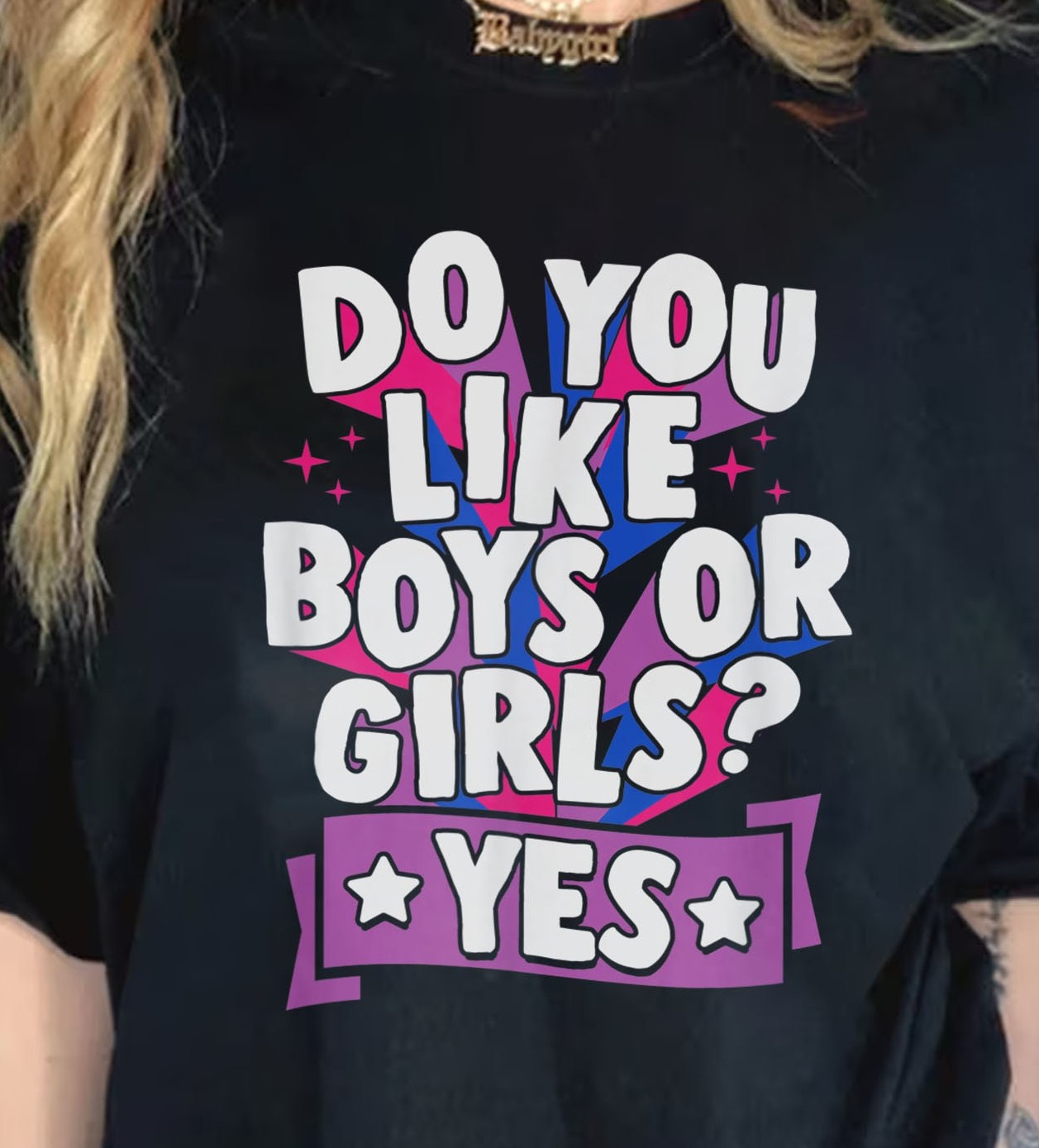 Do You Like Boys Or Girls Yes Pride Month Gay Lgbtq Unisex T-Shirt