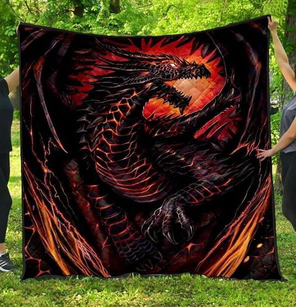 Dragon Red For Man And Women Blanket