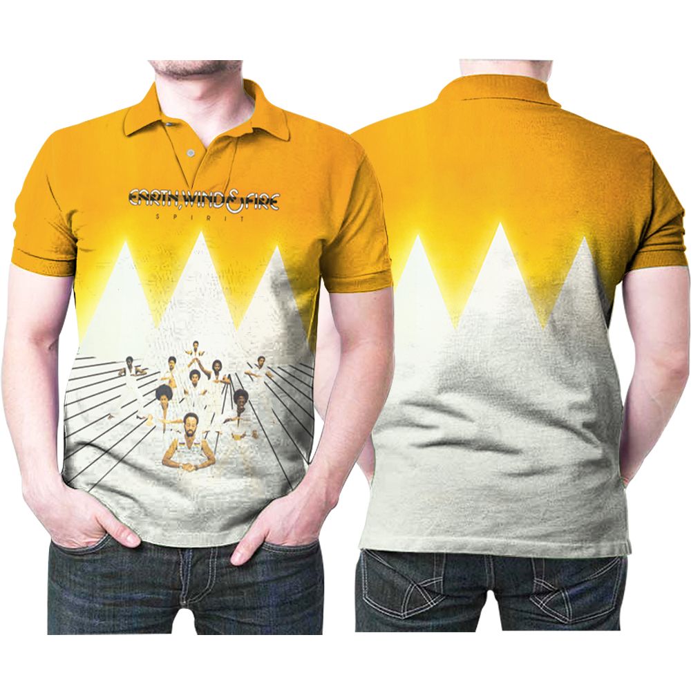 Earth Wind And Fire Spirit Album Legend Band 3d Designed For Spirit Fans Spirit Lovers Polo Shirt All Over Print Shirt 3d T-shirt