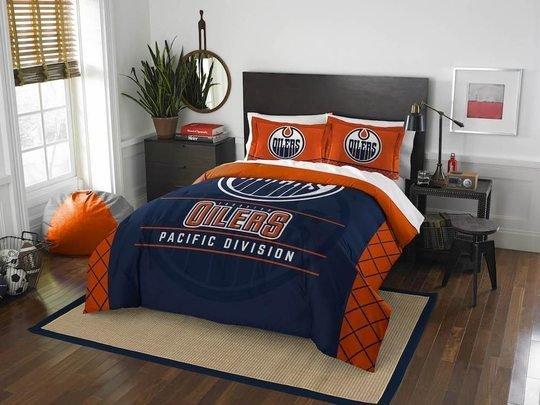 Edmonton Oilers Bedding Set