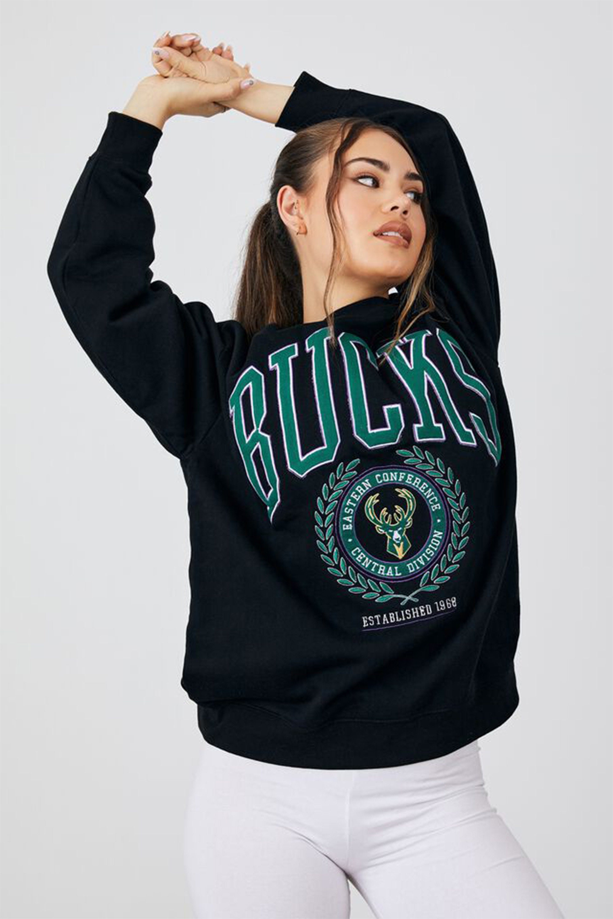 Est 1968 Vintage Milwaukee Bucks Basketball Unisex Sweatshirt