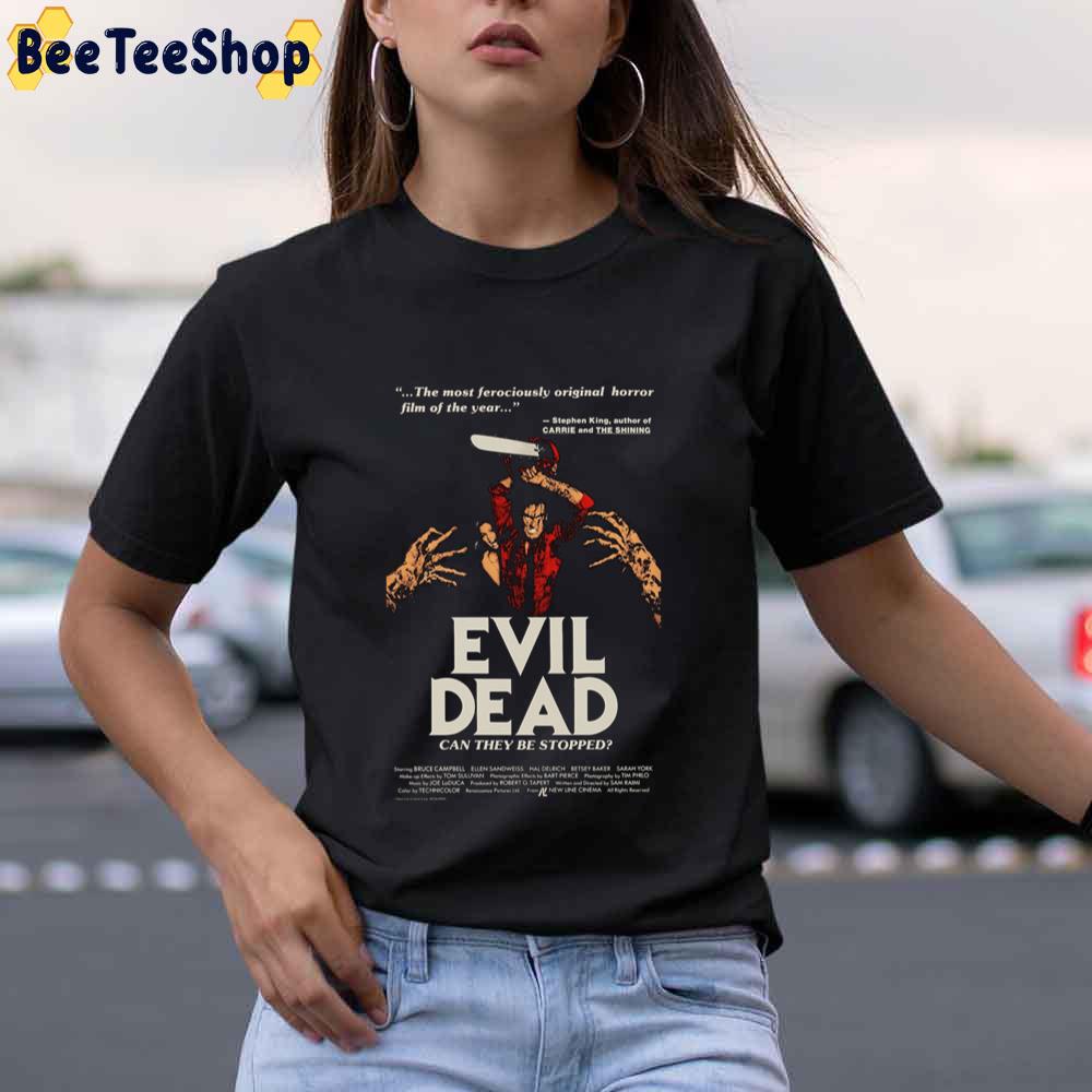 Evil Dead Can They Be Stopped Vintage Movie Unisex T-Shirt