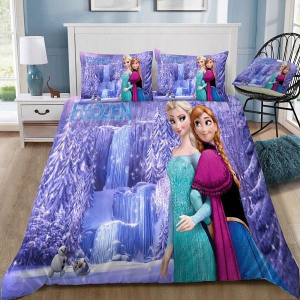 Frozen Anna And Elsa Disney Bedding Set