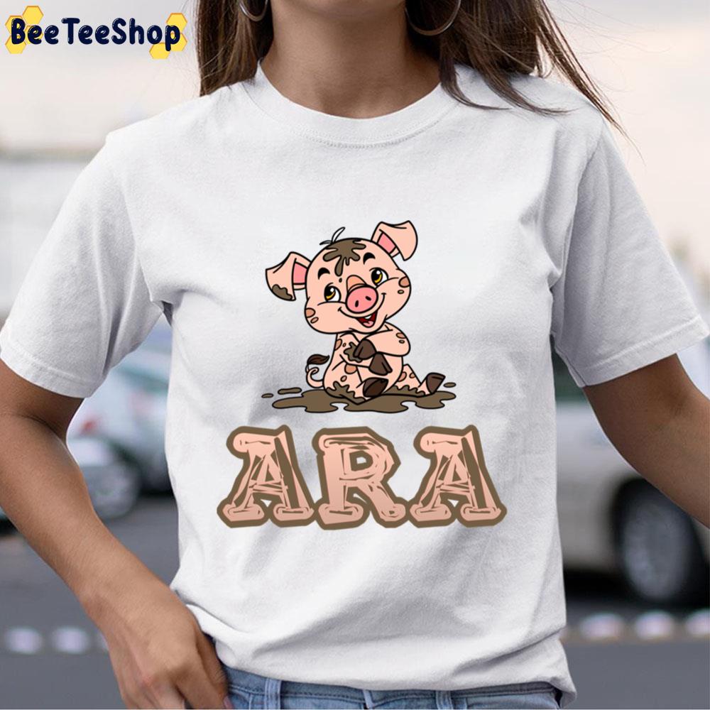 Funny Ara Piggy Unisex T-Shirt