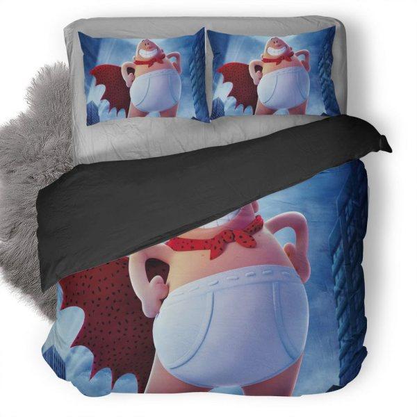 Funny Captain Underpants Bedding Set