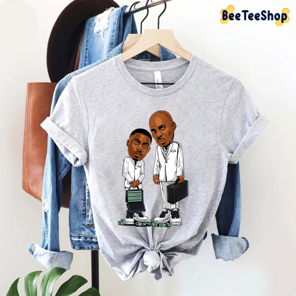 Funny Catoon Money And Belly Dmx Nas Rapper Unisex T-Shirt