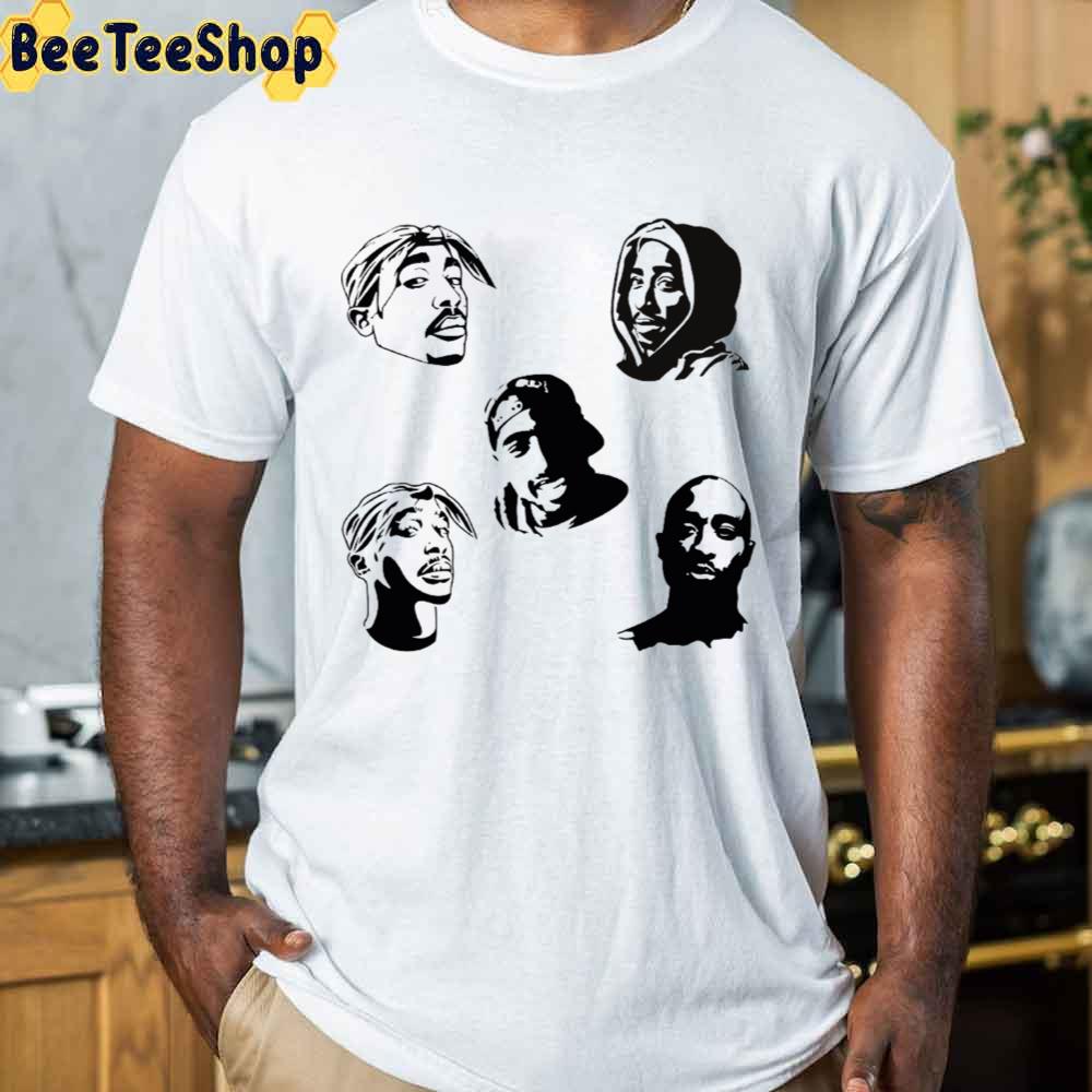 Funny Icon Tupac Rapper Unisex T-Shirt