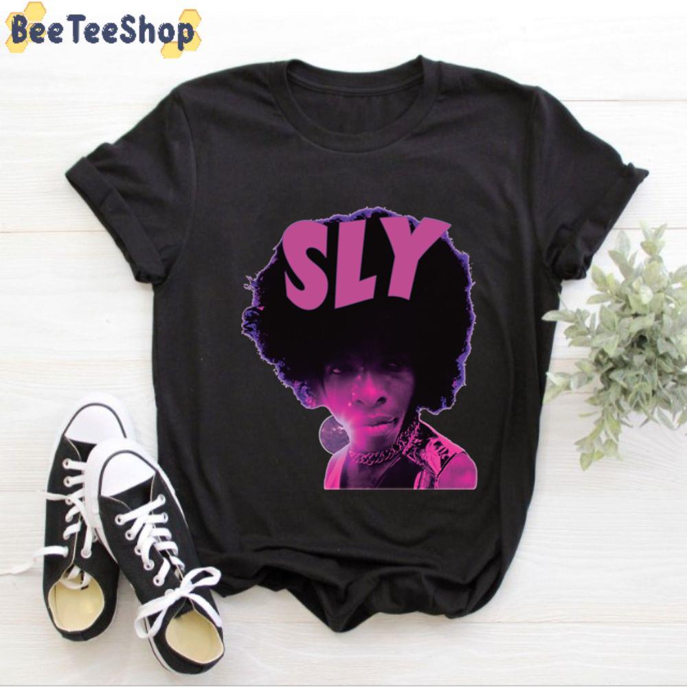 Funny Purple Style Sly Unisex T-Shirt