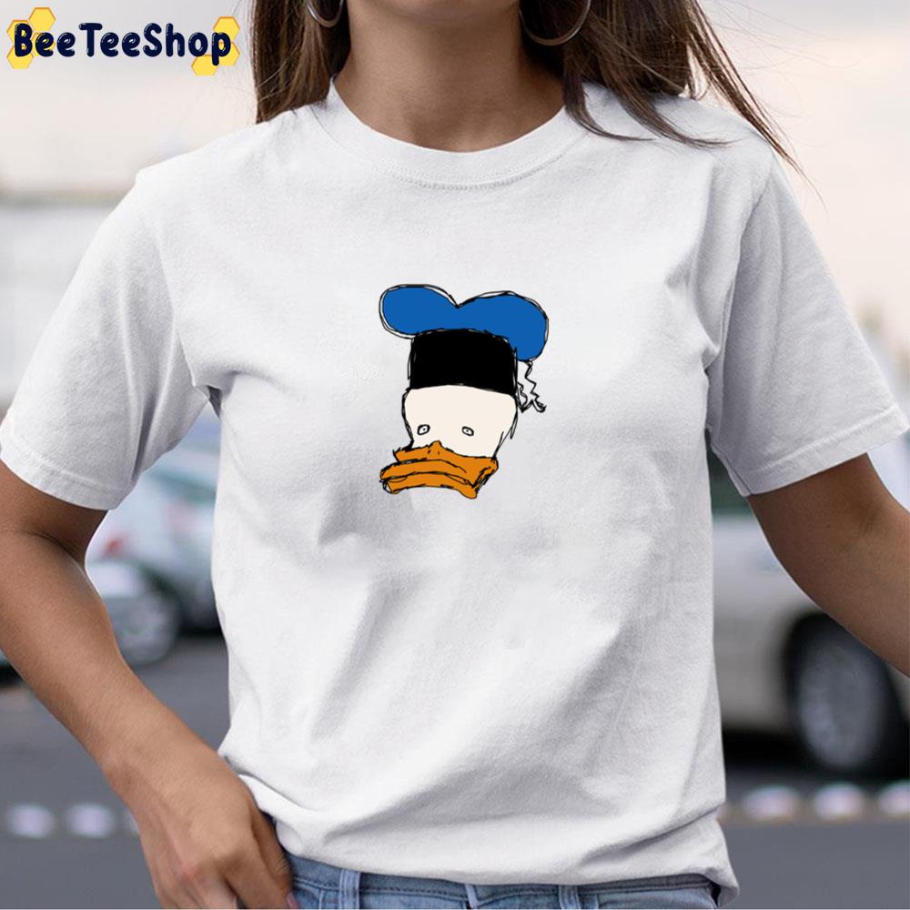 Funny Stupid Face Donald Duck Unisex T-Shirt