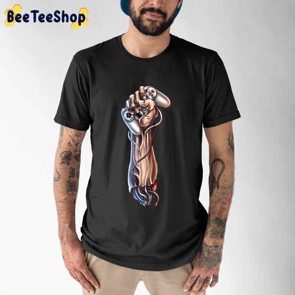 Gamer Hand Artwork Unisex T-Shirt