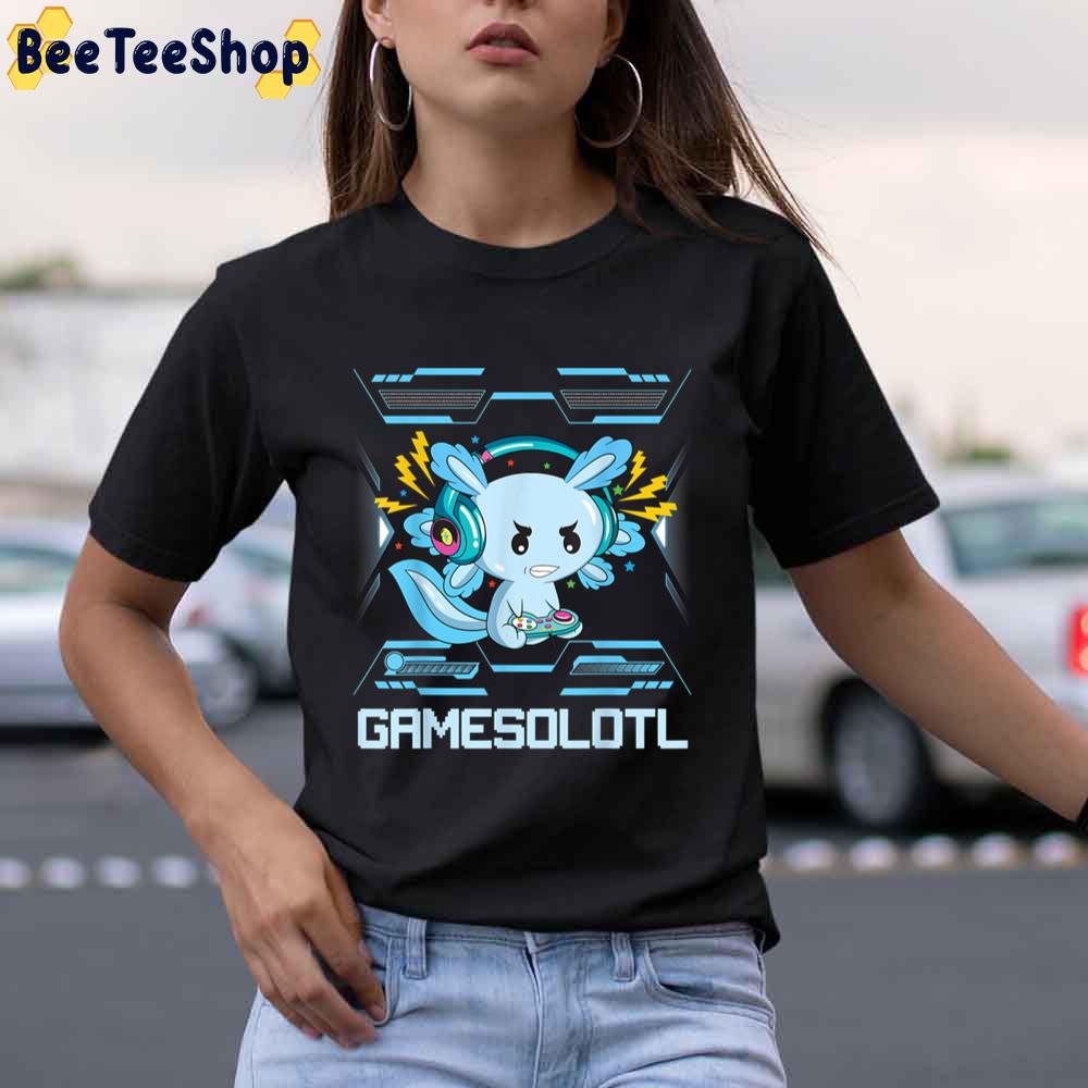 Gamesolotl Gamer Axolotl Unisex T-Shirt