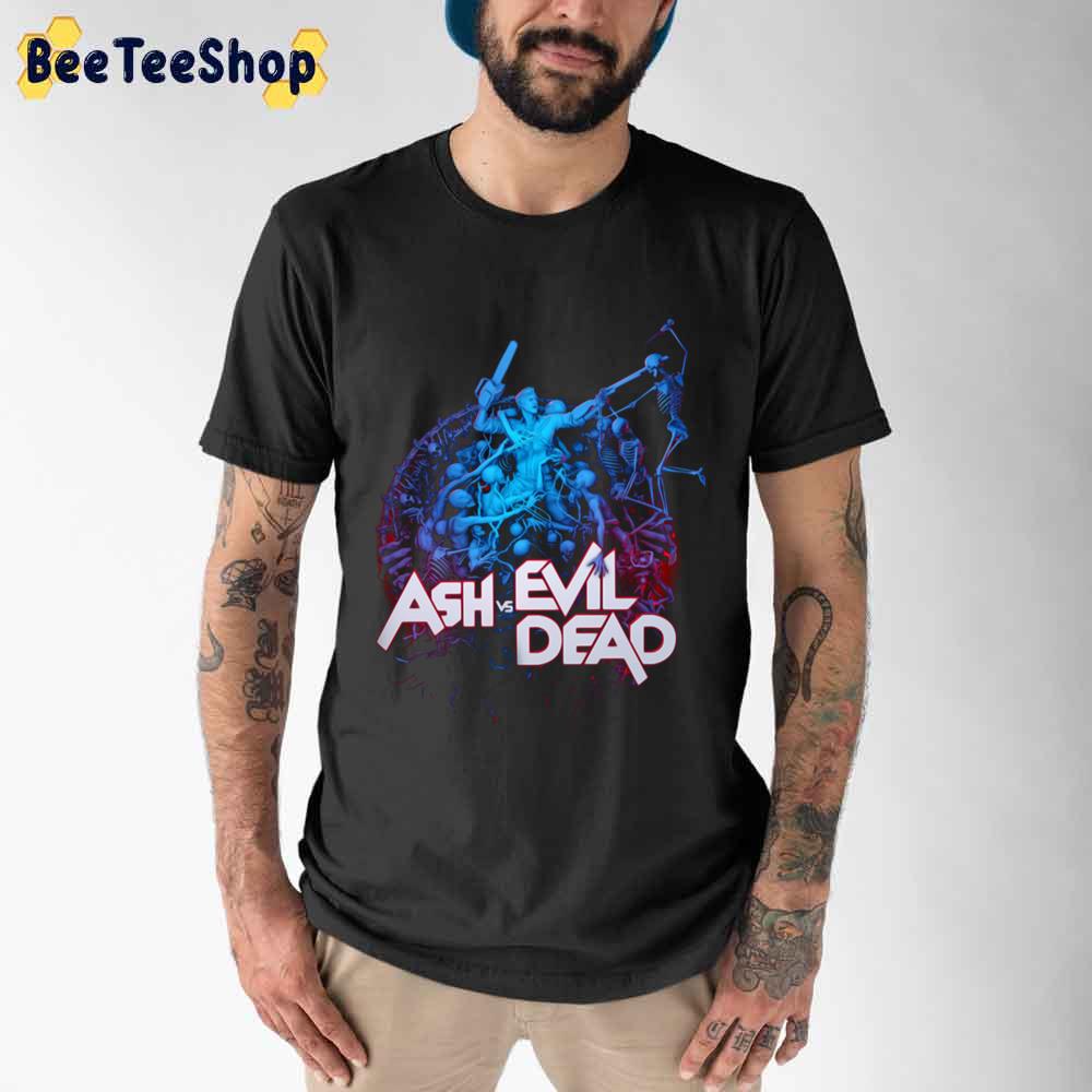 Gradient Style Ash Vs Evil Dead Unisex T-Shirt