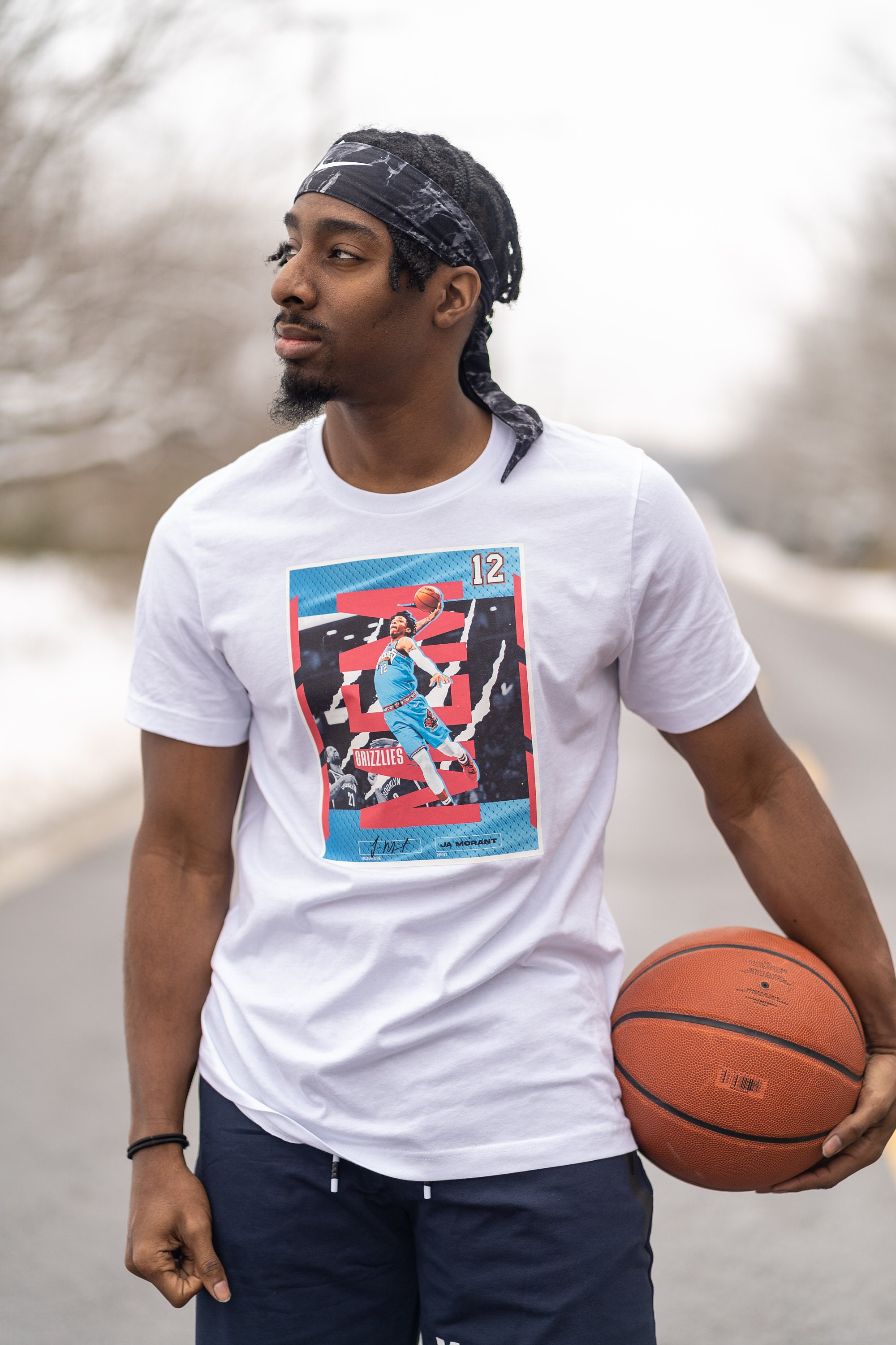 Ja Morant Grizzlies Graphic T-Shirt Dress for Sale by RatTrapTees