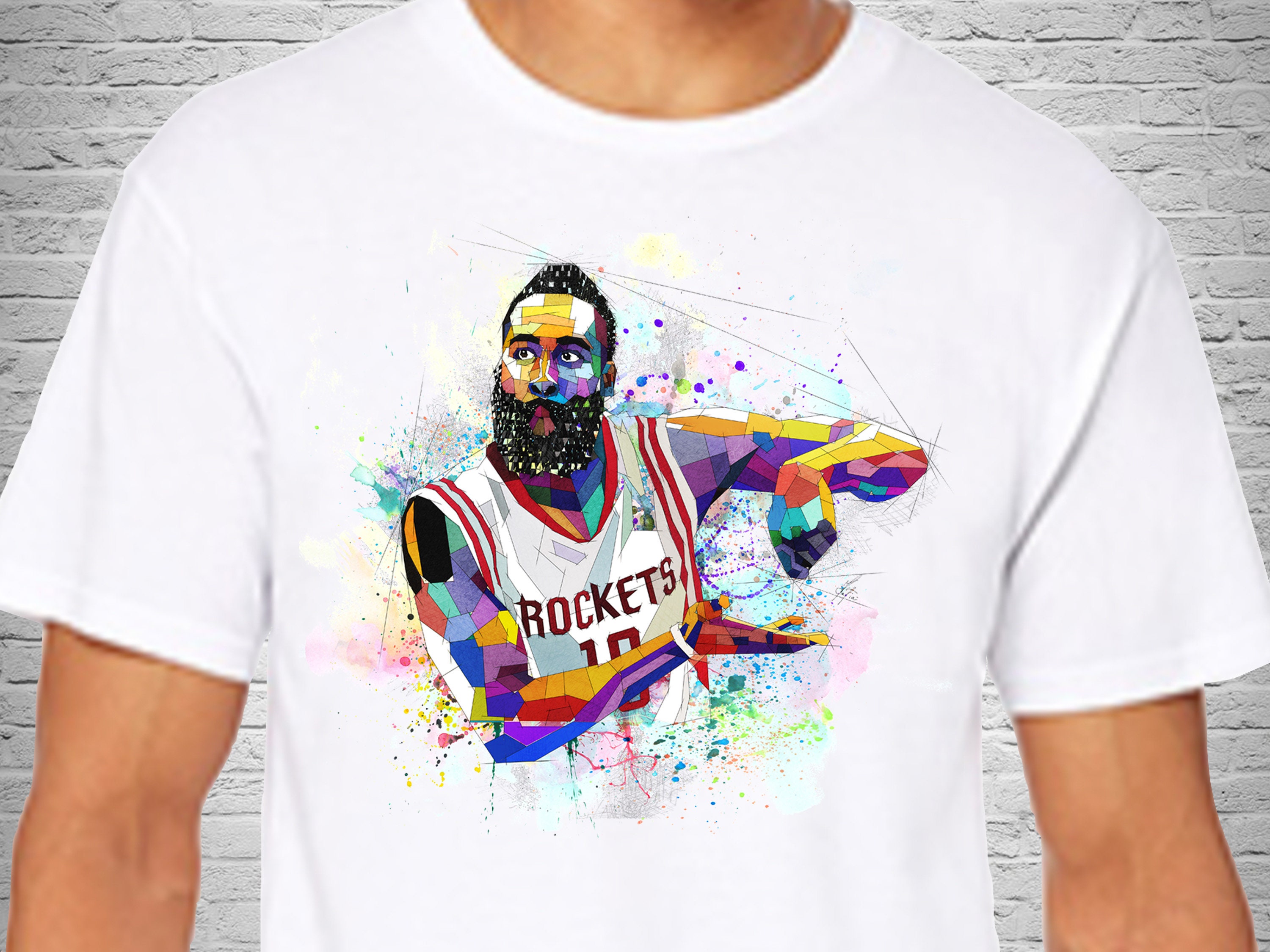 Graphic James Harden Basketball Unisex T-Shirt