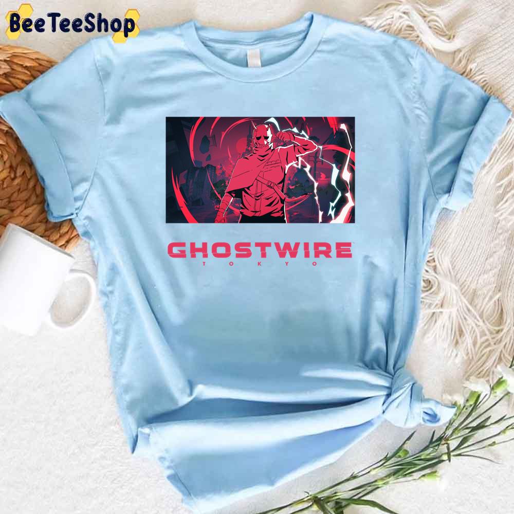 Graphic Novel Pink Version Ghostwire Tokyo Unisex T-Shirt