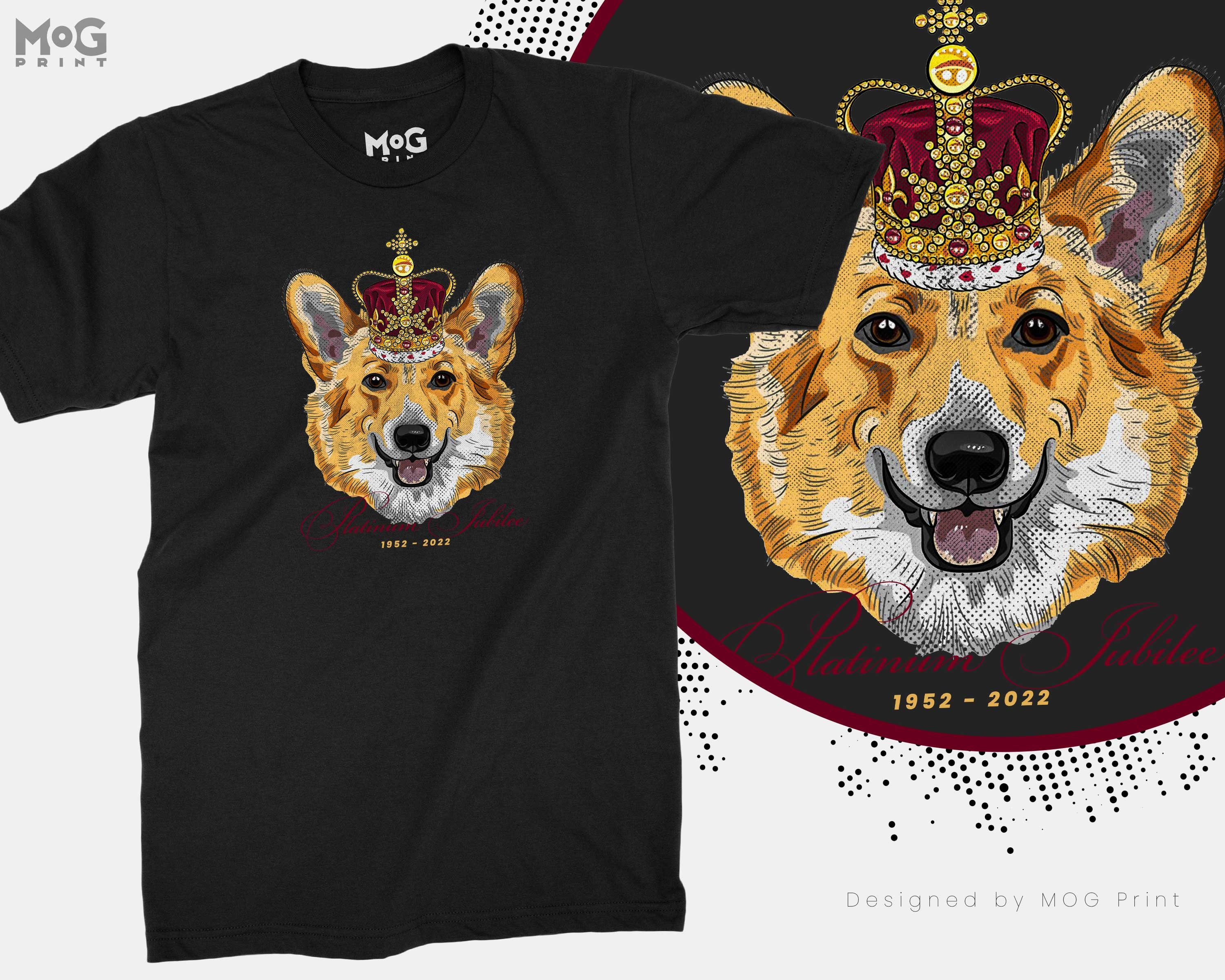 Kansas City Royals Corgi Dog T-Shirt - TeeNavi