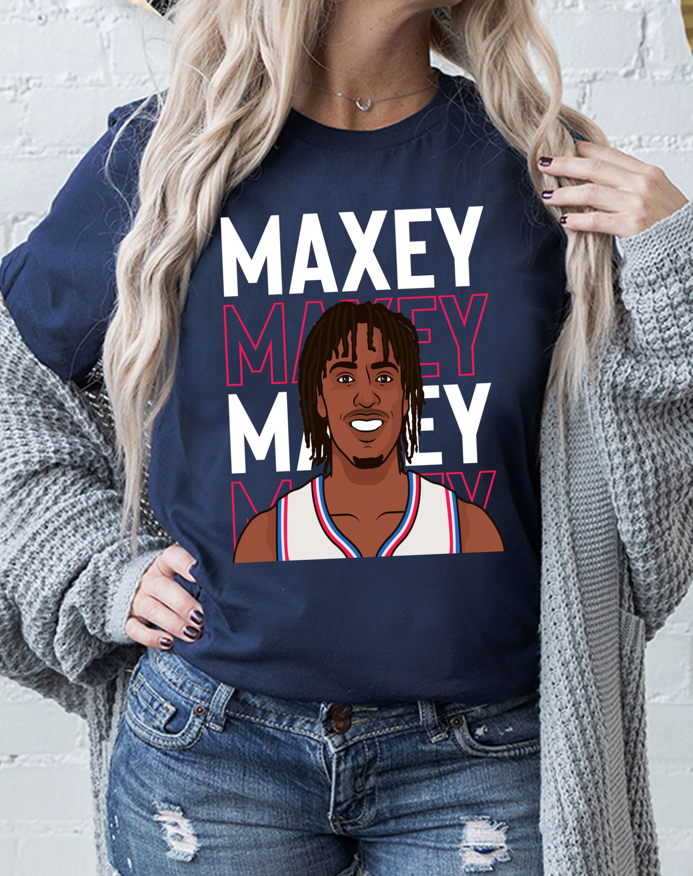 Graphic Tyrese Maxey Funny Basketball Lover Unisex T-Shirt