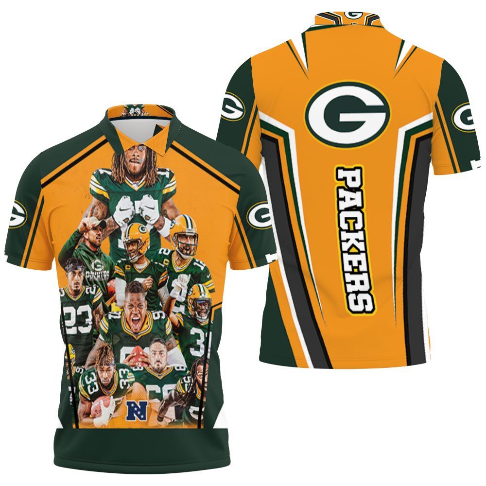 Green Bay Packers 2021 Super Bowl Nfc North Champions Division Polo Shirt All Over Print Shirt 3d T-shirt