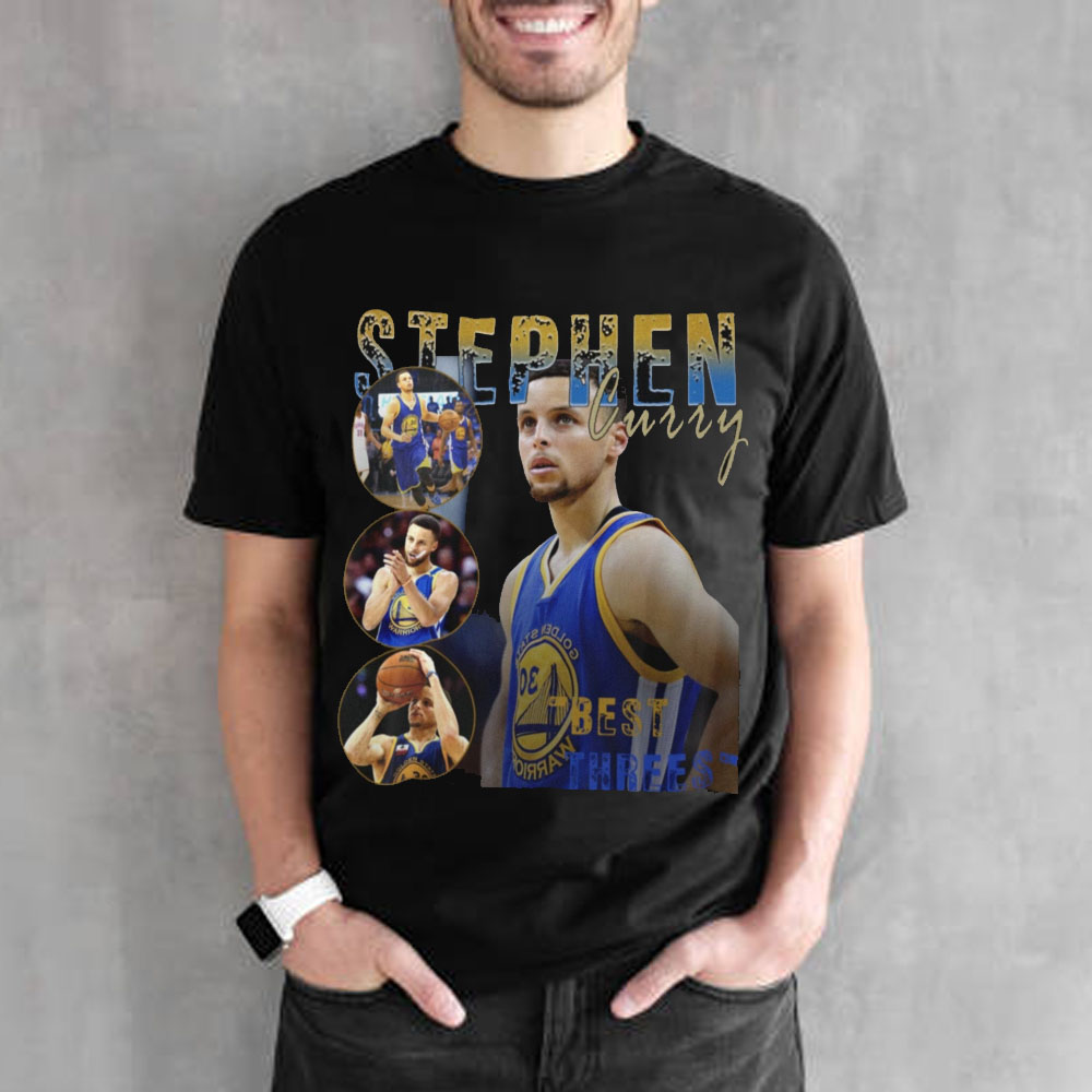 Grunge Retro Stephen Curry BasketballUnisex T-Shirt