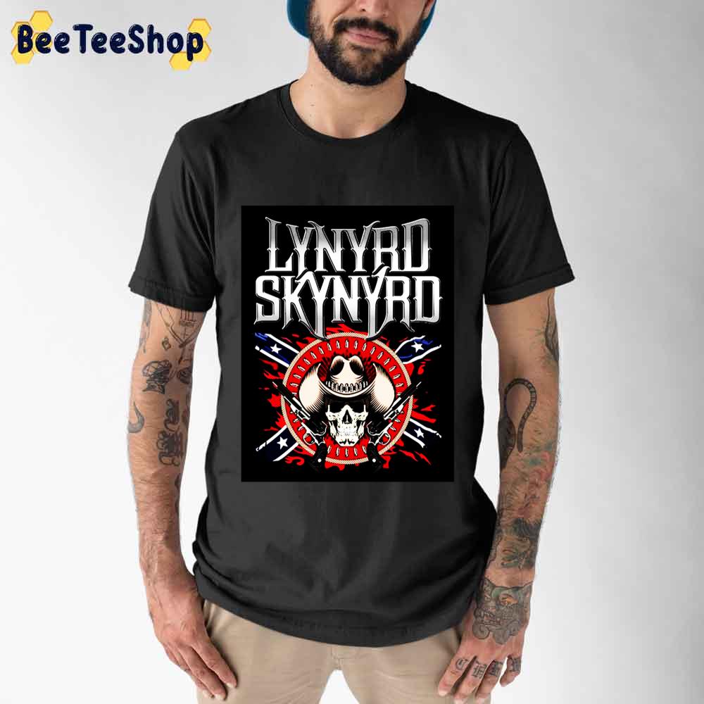 Gun And Skull Lynyrd Skynyrd Band Unisex T-Shirt