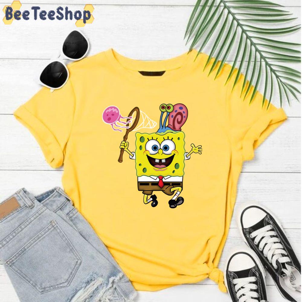 Happy Spongebob Squarepants Unisex T-Shirt