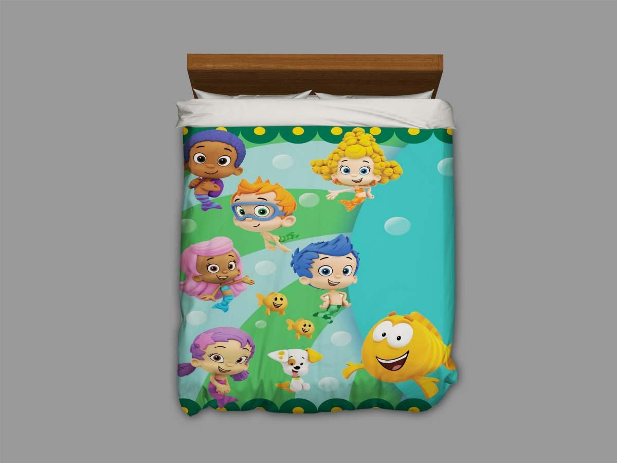 Happyness Bubble Guppies Bedding Set