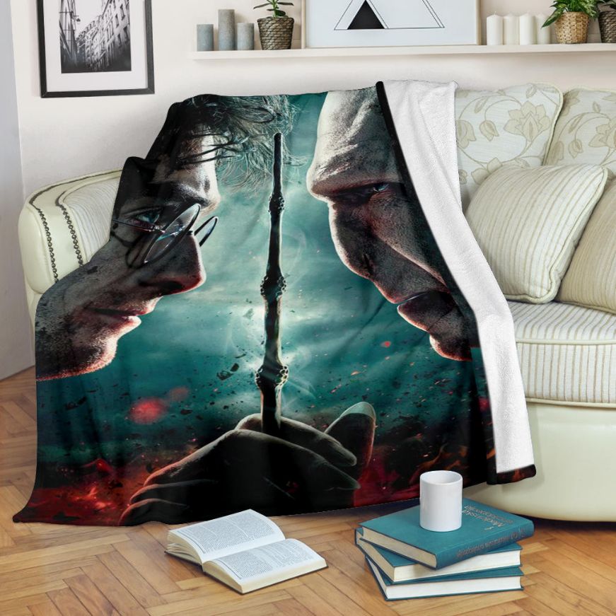 Harry Potter 2 Blanket, Alan Rickman Art Poster Blanket