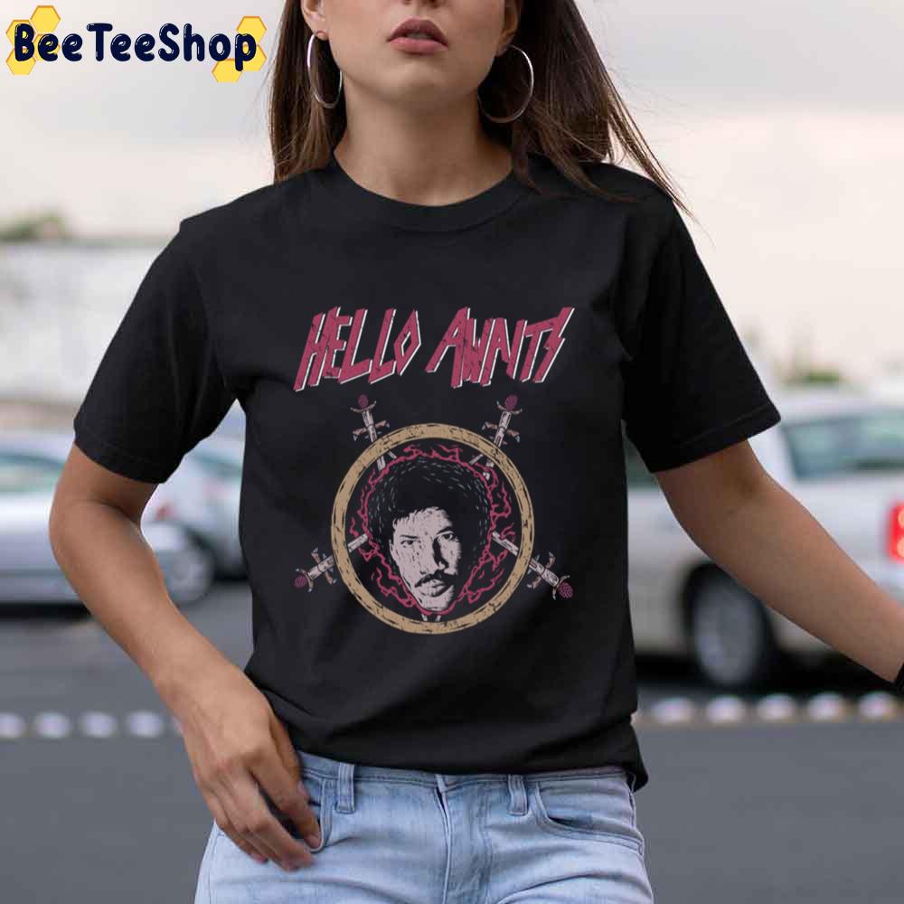 Hello Awaits Unisex T-Shirt