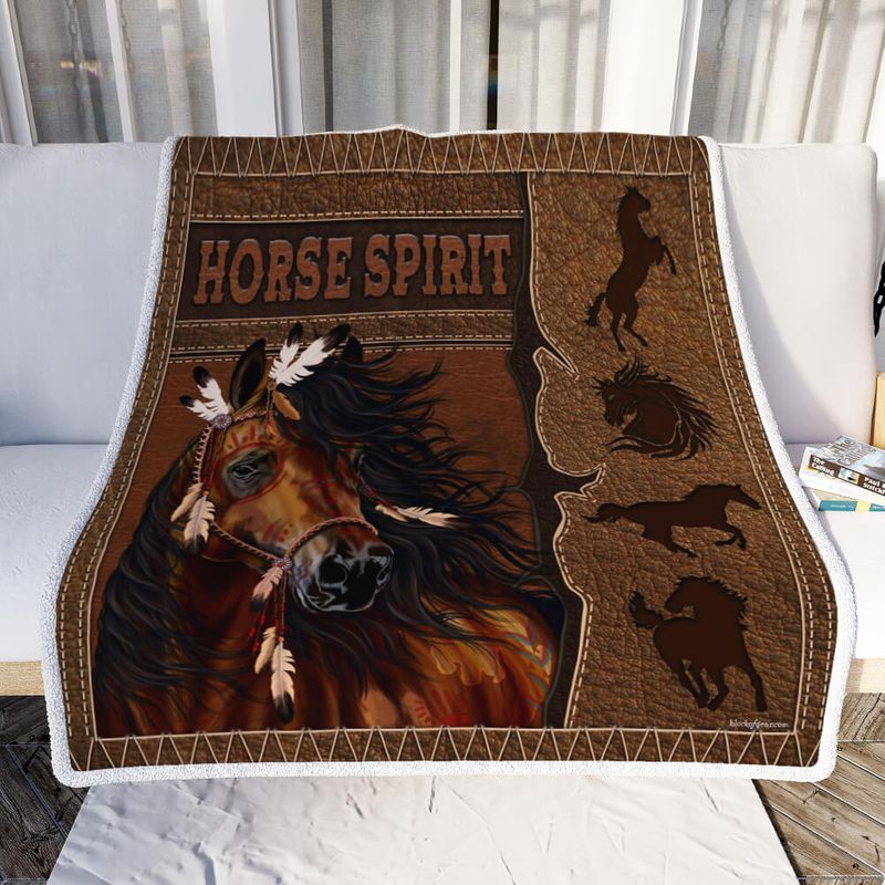 Horse Spirit Premium Comfy Sofa Throw Blanket