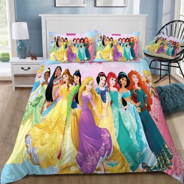 I Love All Princess Disney Bedding Set