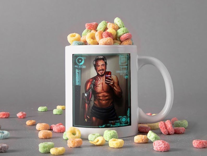 Iron Man Survive The Snap Mug Tony Stark Marvel Mug Avengers Endgame Mug Infinity War Premium Sublime Ceramic Coffee Mug White