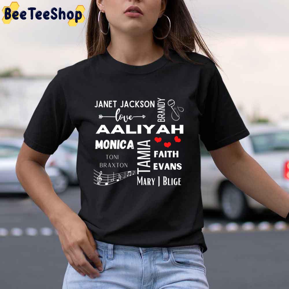 Janet Jackson Love Aaliyah Unisex T-Shirt