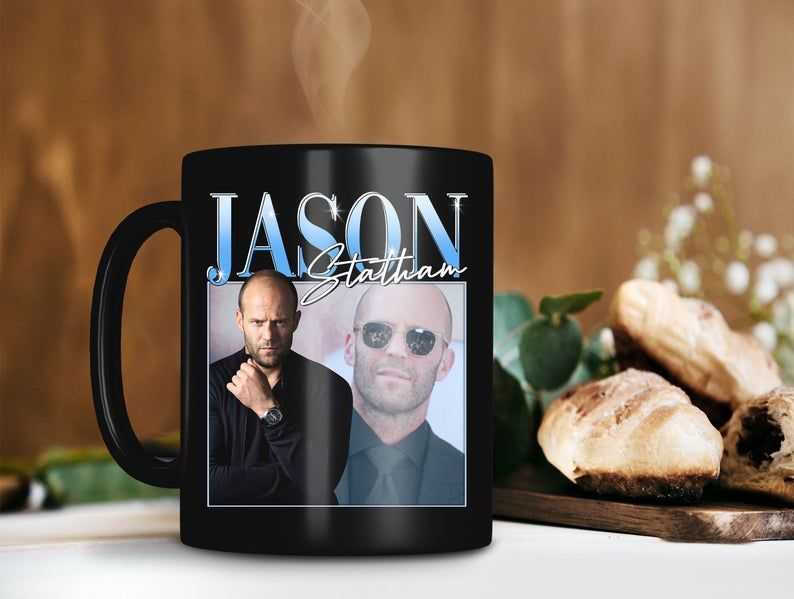 Jason Statham Mug The Transporter Mug Death Race Mug The Mechanic Mug Crank Movie Fast And Furious Premium Sublime Ceramic Coffee Mug Black